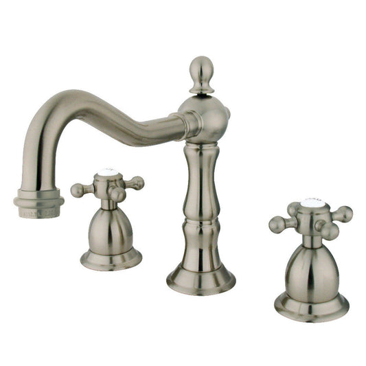 Kingston Brass KS1978BX 8 in. Widespread Bathroom Faucet, Brushed Nickel