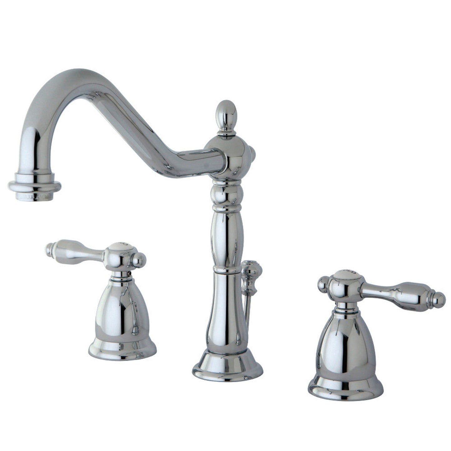 Kingston Brass KS1991TAL 8 in. Widespread Bathroom Faucet, Polished Chrome