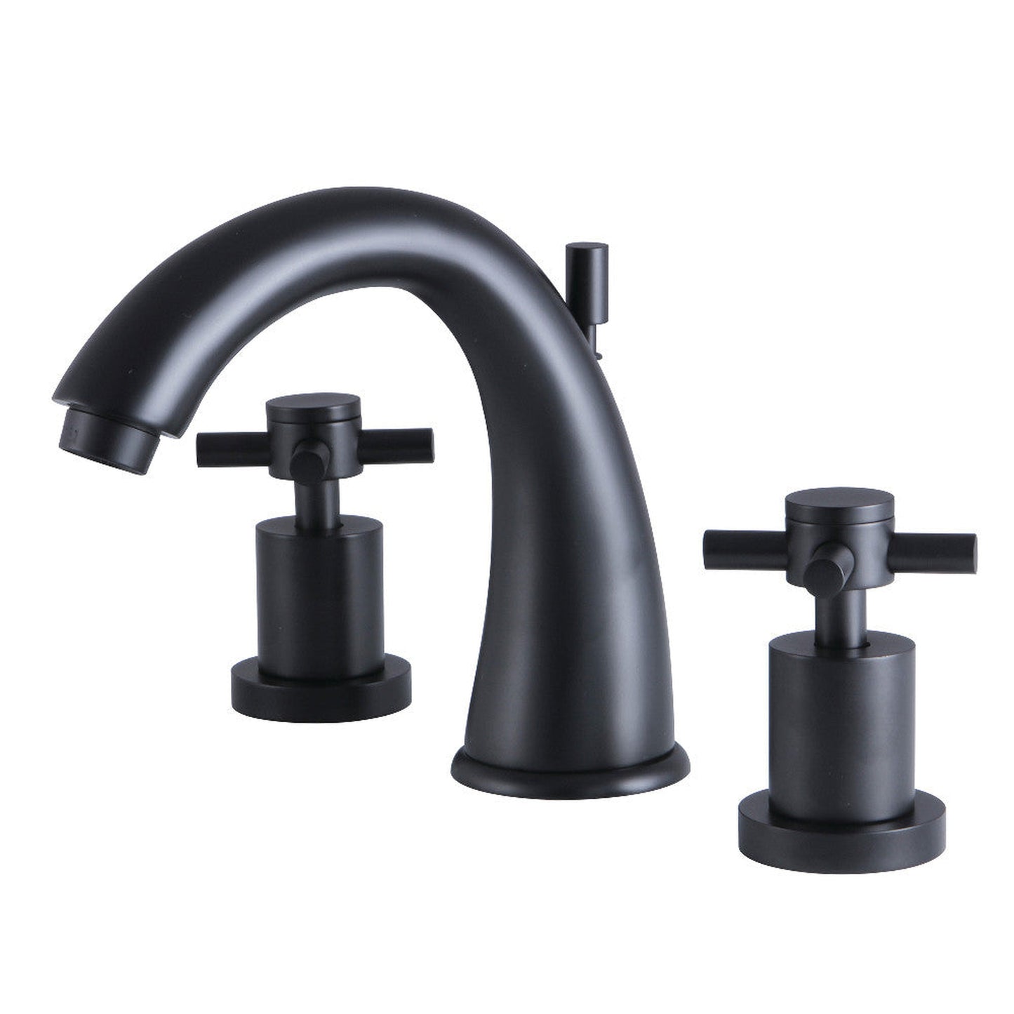 Kingston Brass KS2960DX 8 in. Widespread Bathroom Faucet, Matte Black