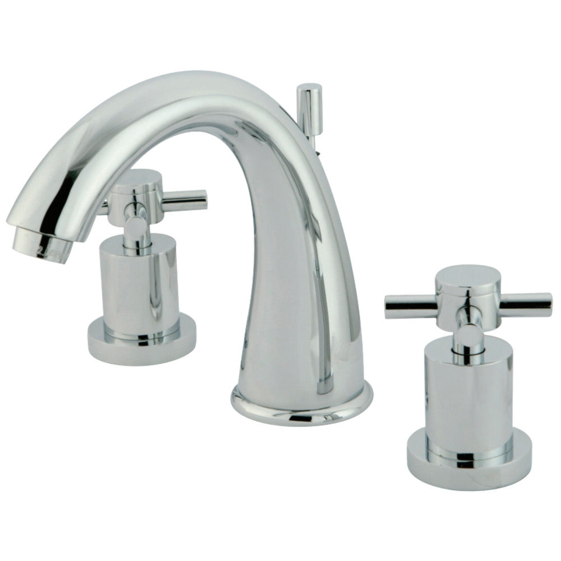 Kingston Brass KS2961DX 8 in. Widespread Bathroom Faucet, Polished Chrome