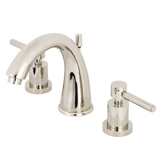 Kingston Brass KS2966DL 8 in. Widespread Bathroom Faucet, Polished Nickel