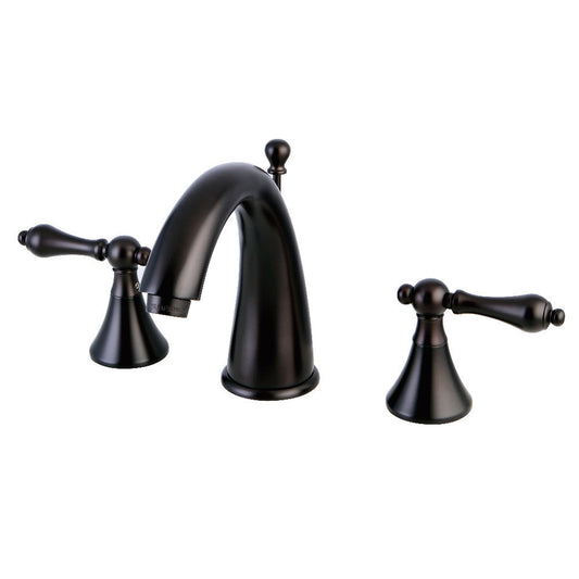 Kingston Brass KS2975AL 8 in. Widespread Bathroom Faucet, Oil Rubbed Bronze