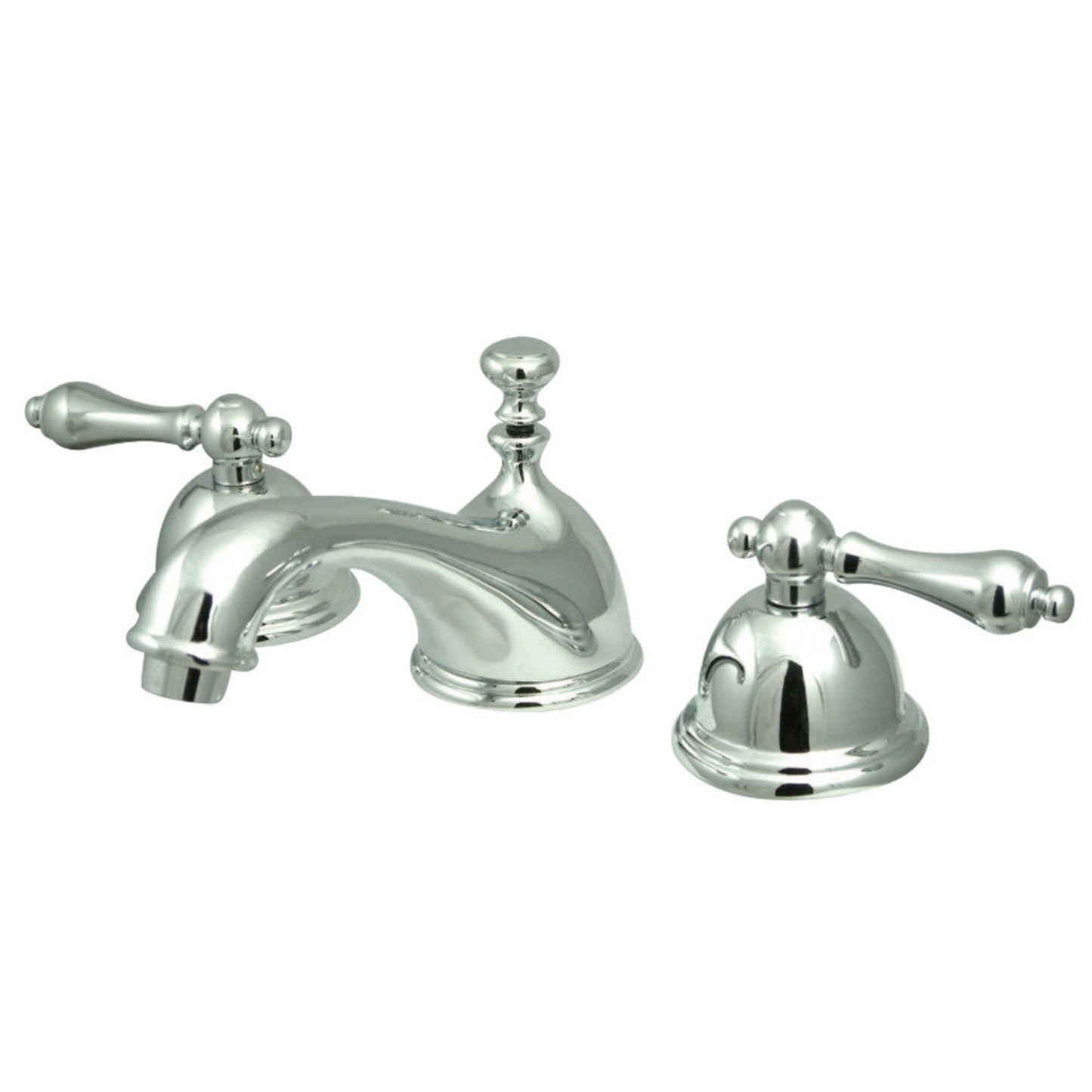 Kingston Brass KS3961AL 8 in. Widespread Bathroom Faucet, Polished Chrome