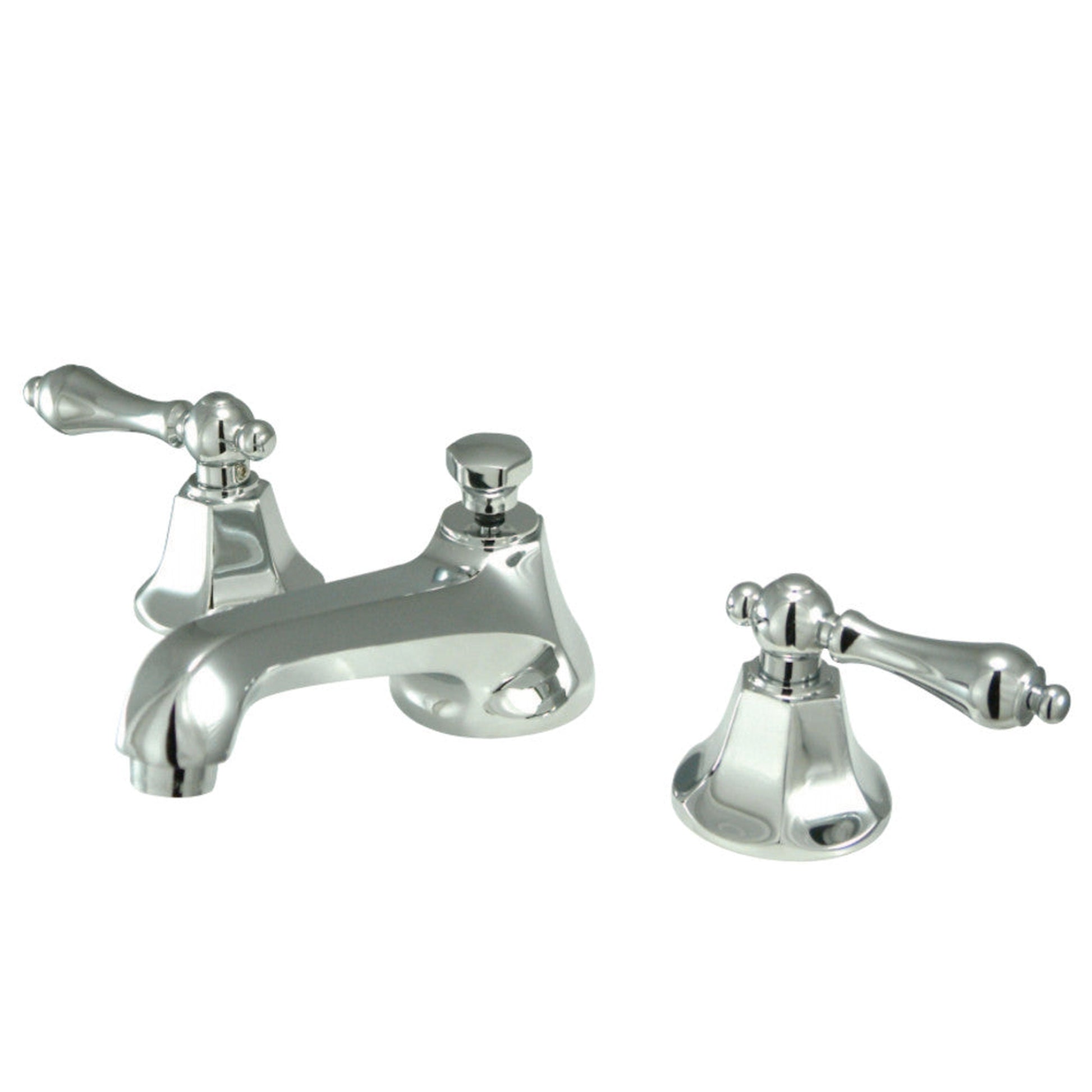 Kingston Brass KS4461AL 8 in. Widespread Bathroom Faucet, Polished Chrome