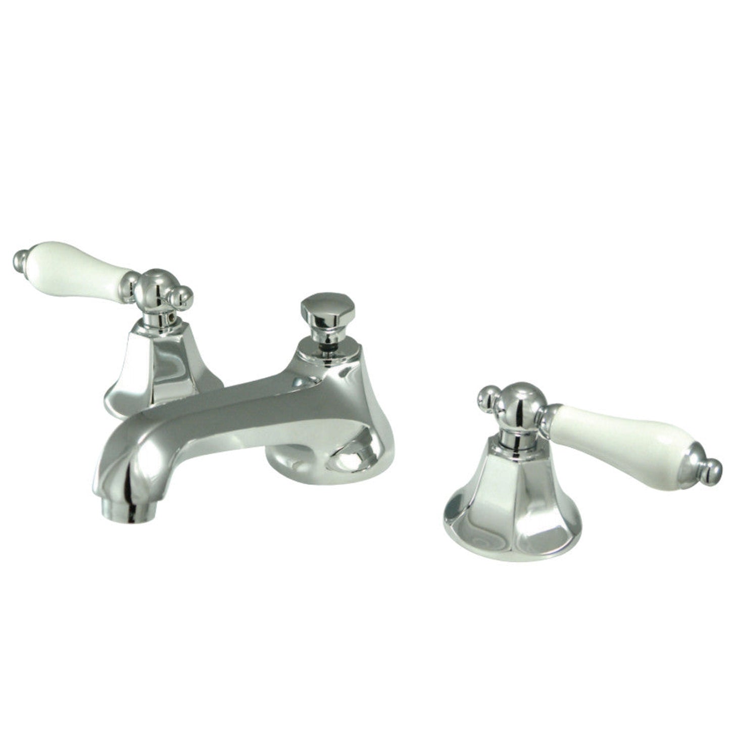 Kingston Brass KS4461PL 8 in. Widespread Bathroom Faucet, Polished Chrome