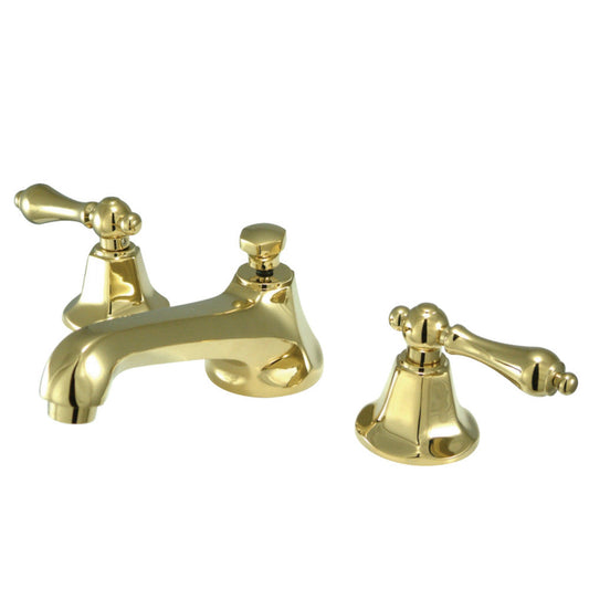 Kingston Brass KS4462AL 8 in. Widespread Bathroom Faucet, Polished Brass