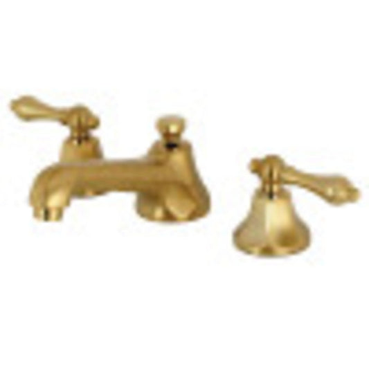 Kingston Brass KS4467AL 8 in. Widespread Bathroom Faucet, Brushed Brass
