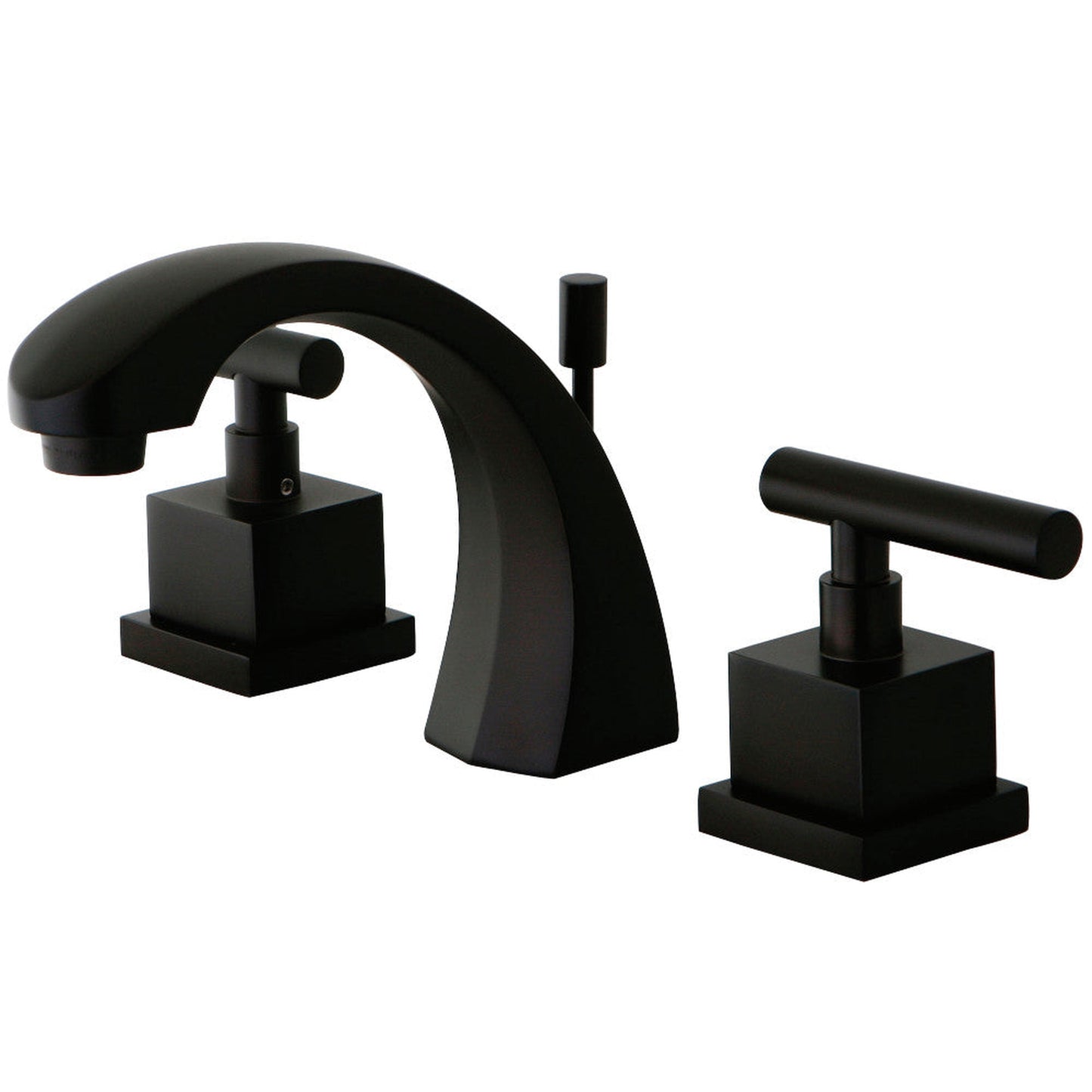 Kingston Brass KS4985CQL 8 in. Widespread Bathroom Faucet, Oil Rubbed Bronze