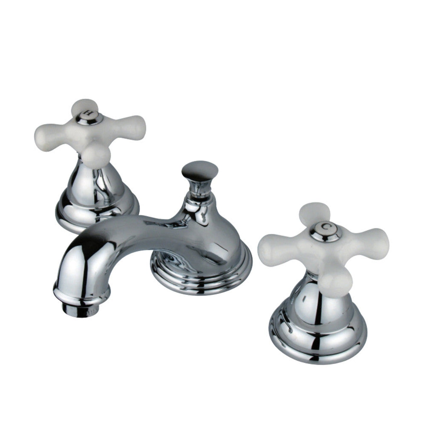 Kingston Brass KS5561PX 8 in. Widespread Bathroom Faucet, Polished Chrome