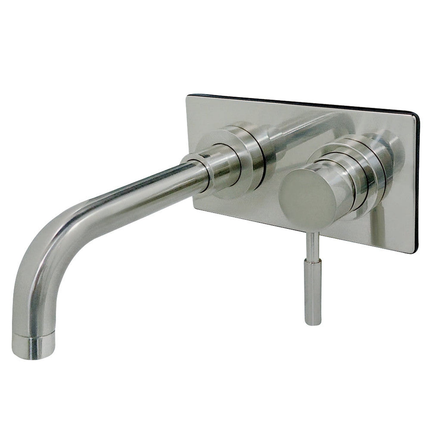 Kingston Brass KS8118DL Single-Handle Wall Mount Bathroom Faucet, Brushed Nickel