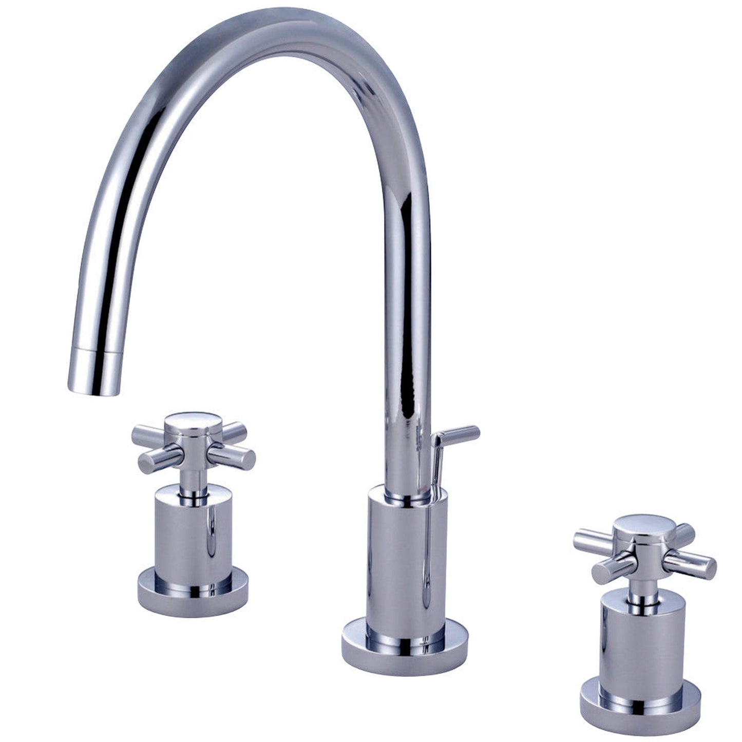 Kingston Brass KS8921DX 8 in. Widespread Bathroom Faucet, Polished Chrome