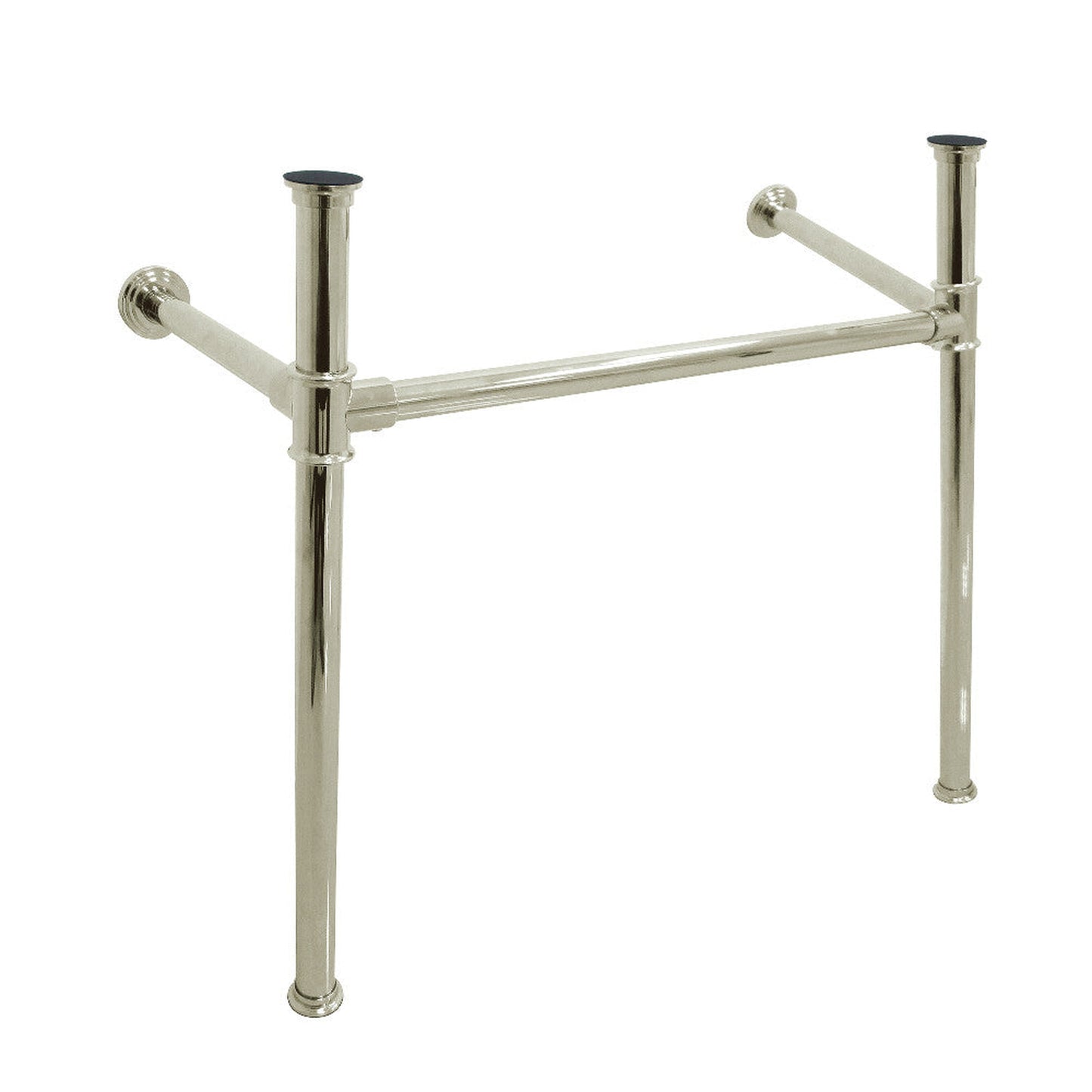 Kingston Brass VPB13686 Fauceture Stainless Steel Console Sink Legs, Polished Nickel