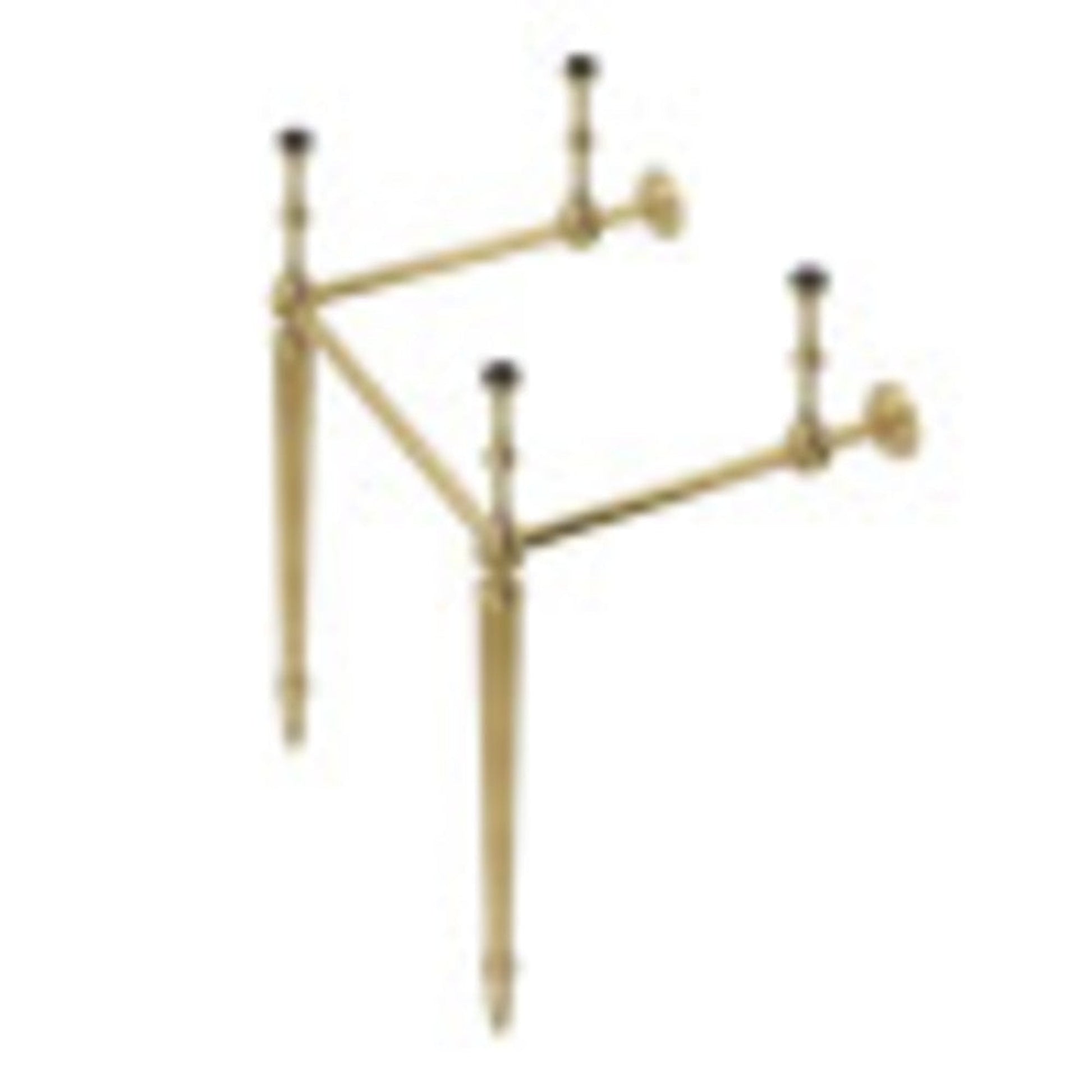 Kingston Brass VPB30167 Edwardian Brass Console Sink Legs, Brushed Brass