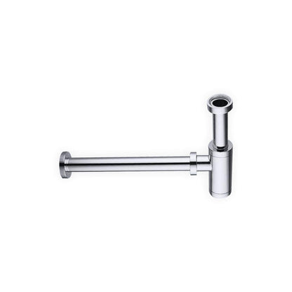 KubeBath Polished Chrome Space Saving P-Trap