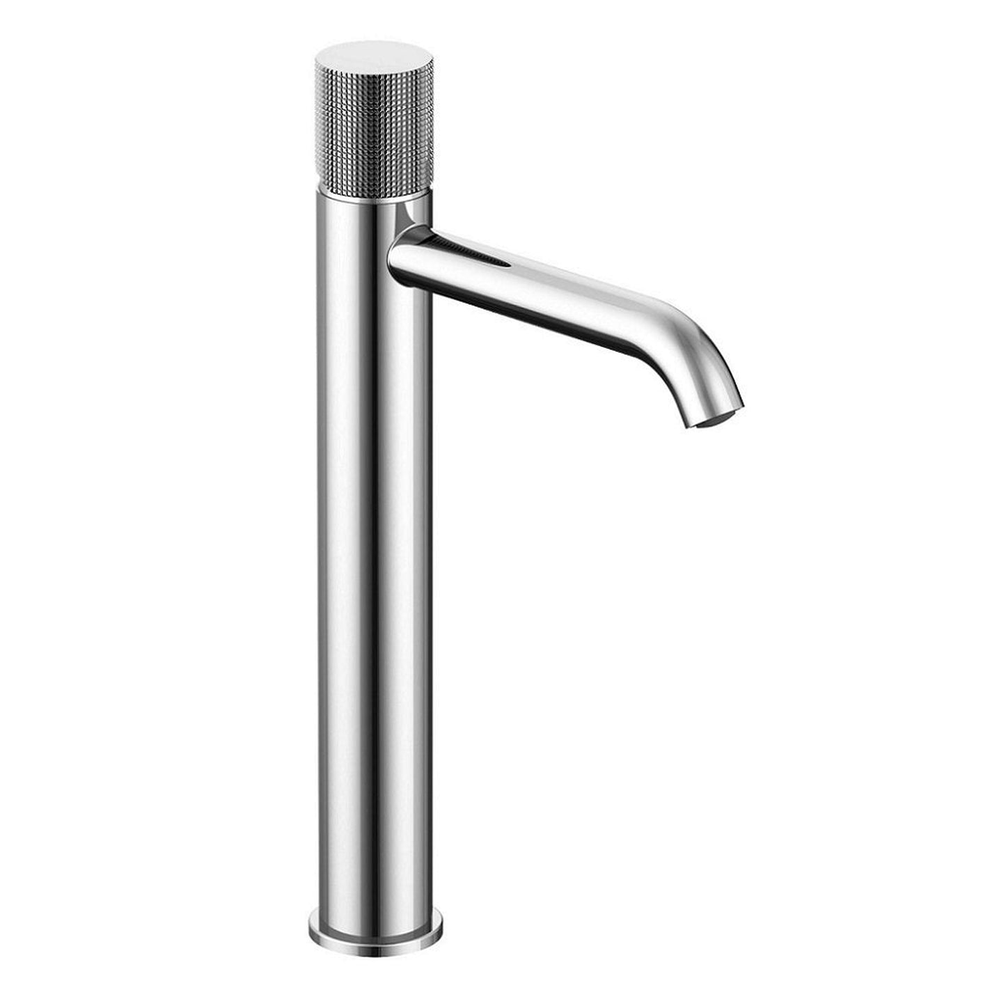 LaToscana Alessandra Chrome Tall Single Grip Handle Lavatory Vessel Faucet