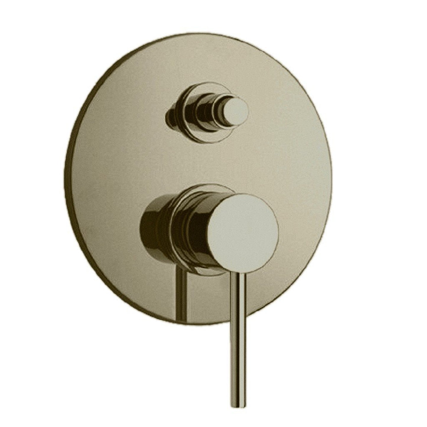 LaToscana Elba Brushed Nickel Pressure Balance Tub & Shower Set Trim