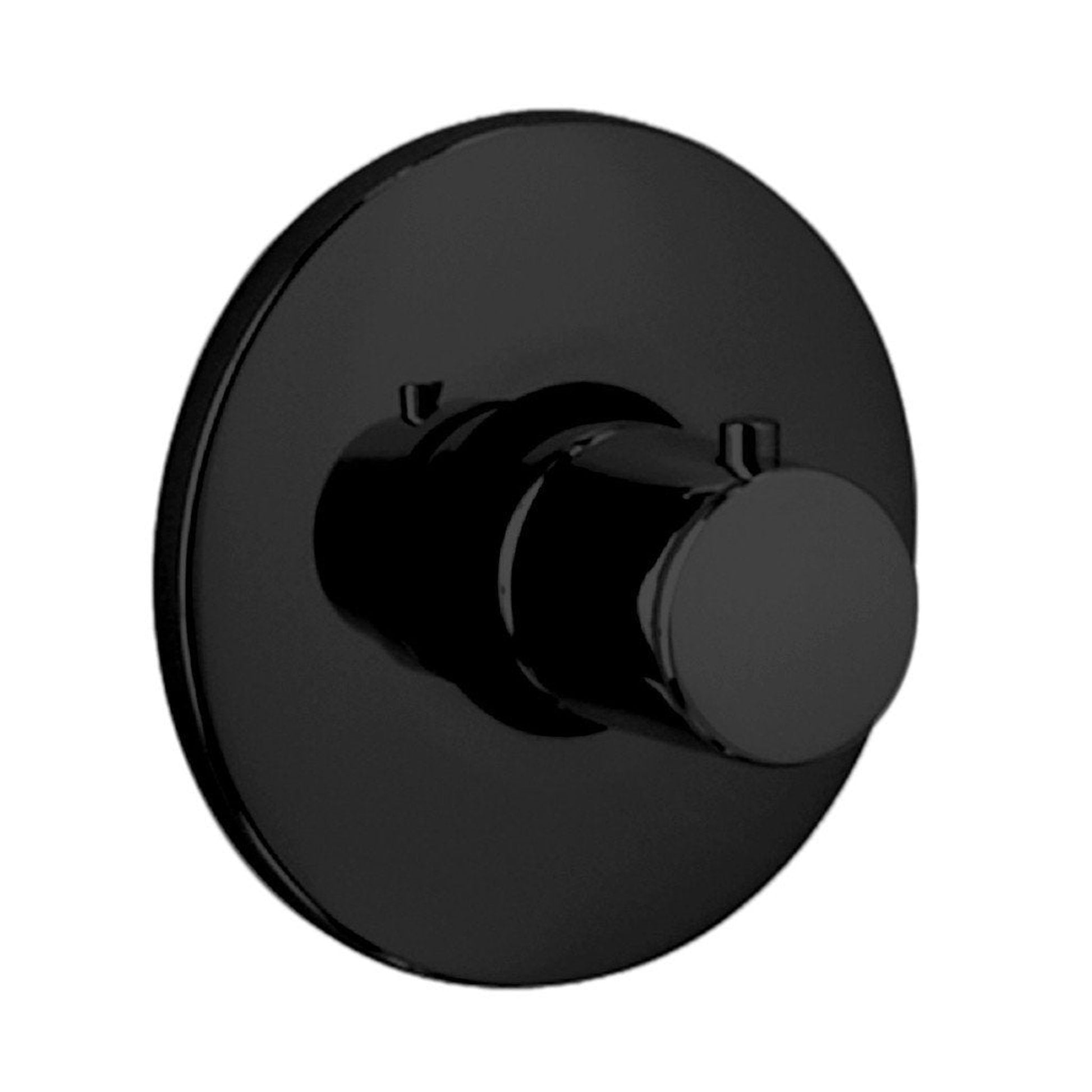 LaToscana Elba Matt Black 3-Way Diverter Trim