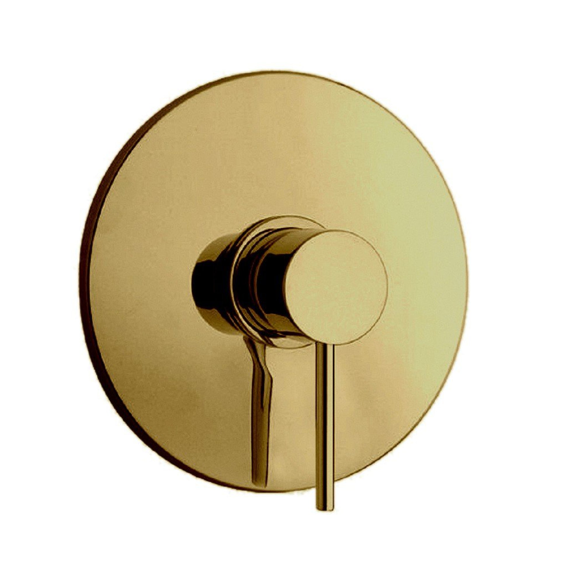 LaToscana Elba Matt Gold Pressure Balance Shower Set Trim