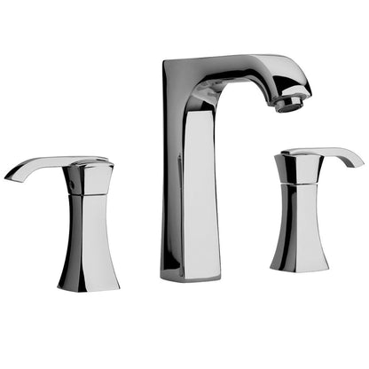 LaToscana Lady Chrome Roman Tub Faucet With Lever Handles