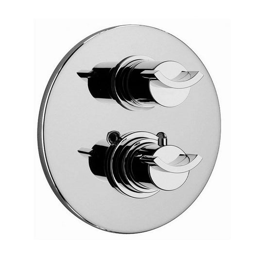 LaToscana Morgana Chrome Thermostatic Trim With 3/4" Ceramic Disc Volume Control