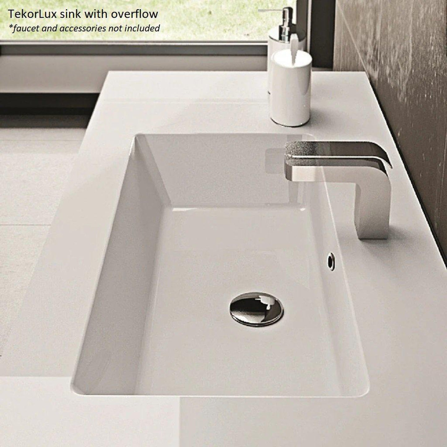 LaToscana Palio 22" Sand Wall-Mounted Vanity