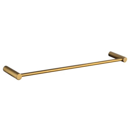 LaToscana Round 24" Matt Gold Wall-Mounted Towel Bar