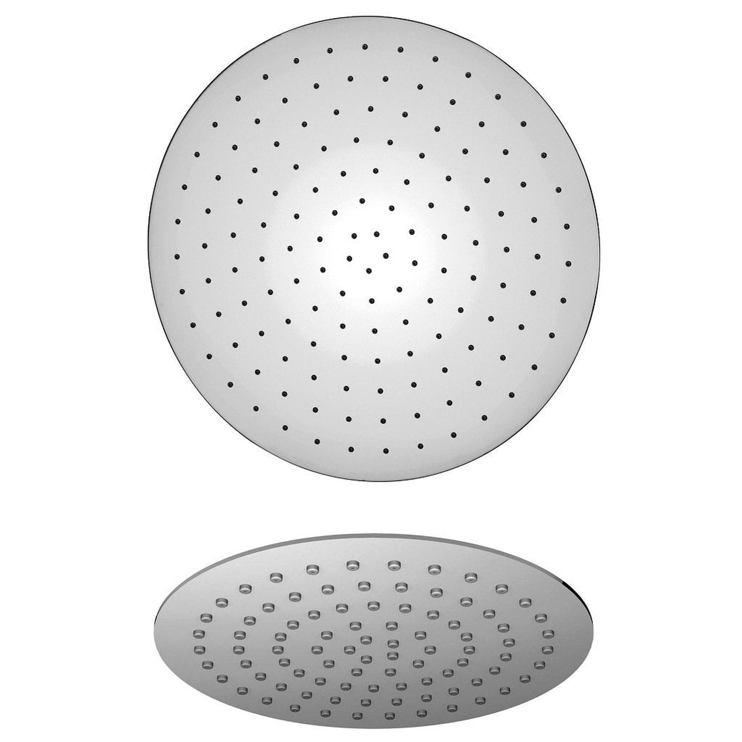 LaToscana Shower Line 10" Round Chrome Extra Slim Shower Head