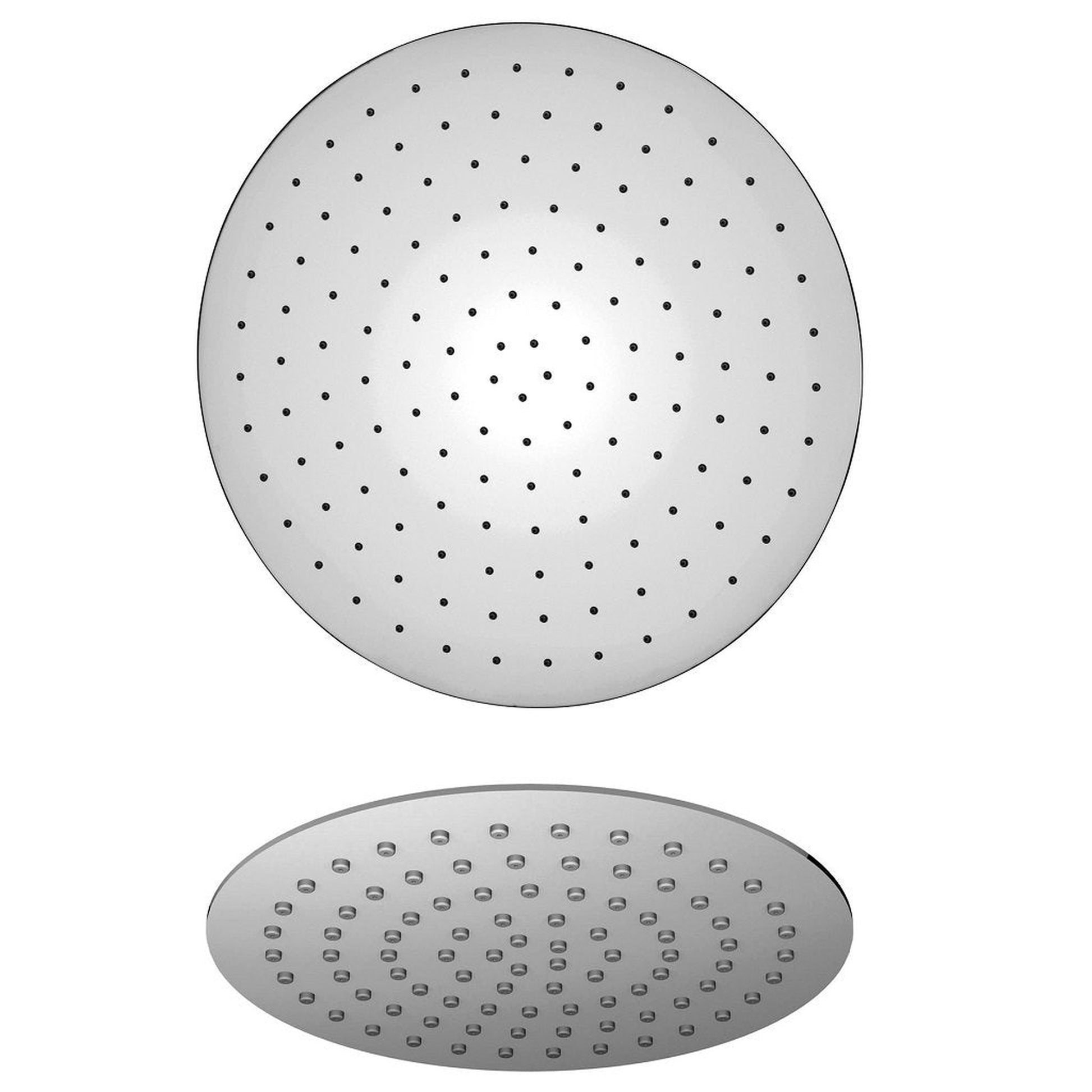 LaToscana Shower Line 8" Round Chrome Extra Slim Shower Head