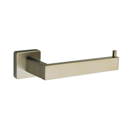 LaToscana Square Brushed Nickel Wall-Mounted Paper Roll Holder