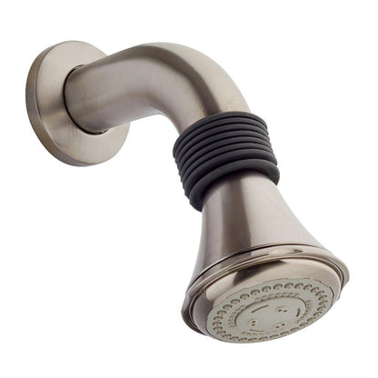 LaToscana Water Harmony Brushed Nickel 3-Function Shower Head With Arm & Flange
