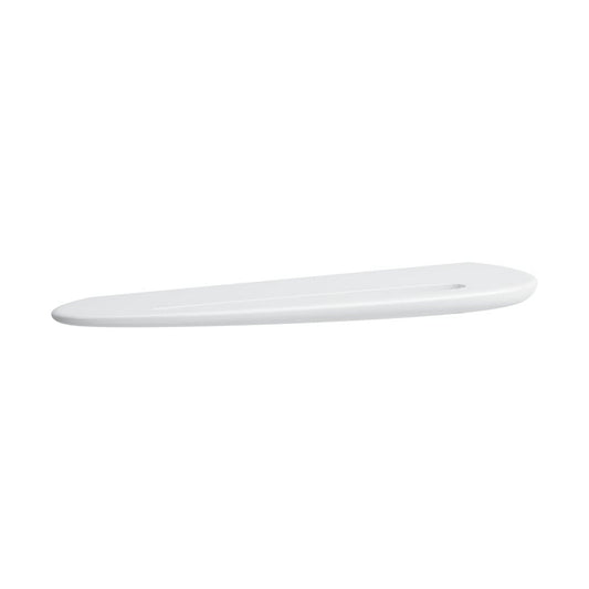 Laufen IlBagnoAlessi 25" White Ceramic Wall Shelf