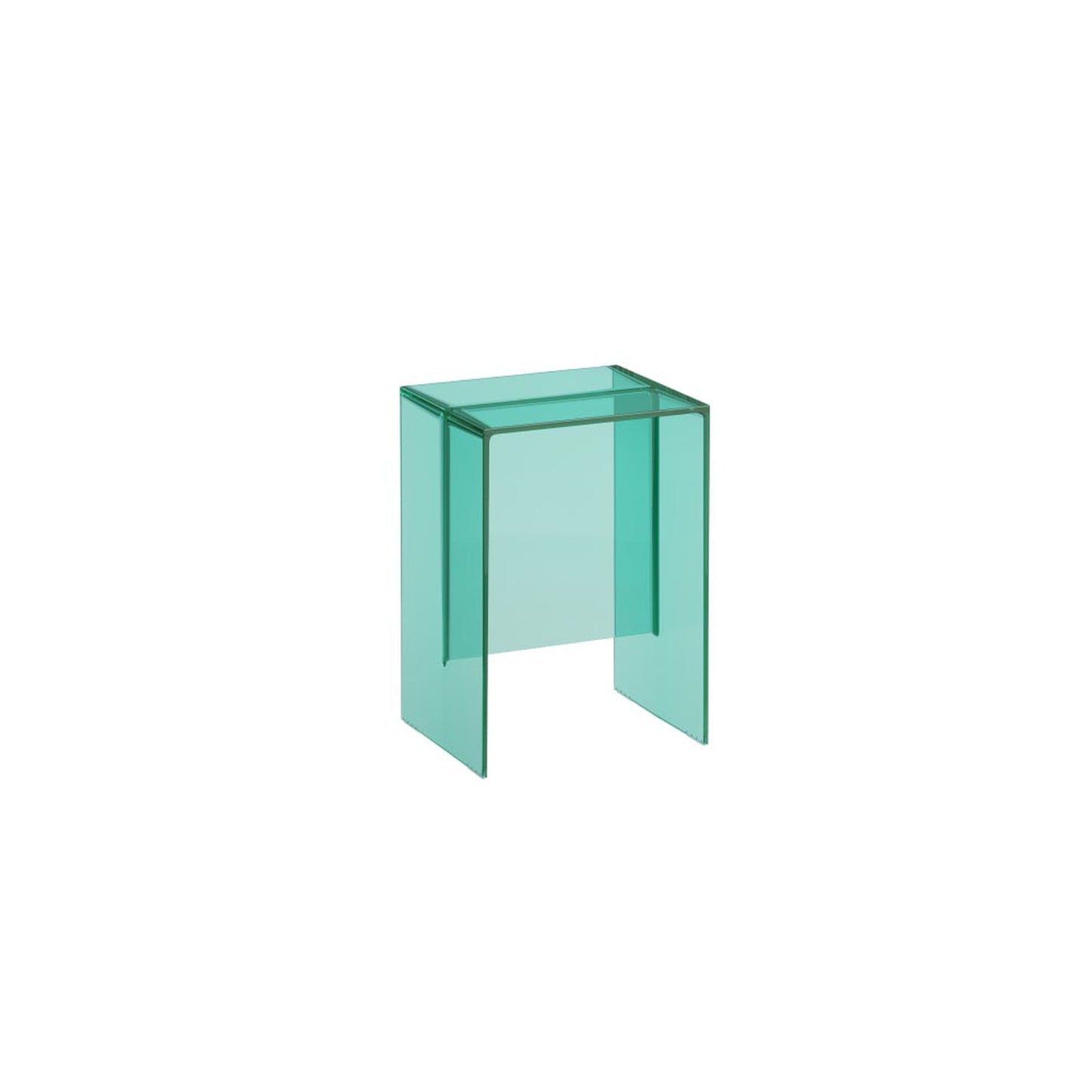 Laufen Kartell 13" Emerald Green Acrylic Multi-Purpose Shower Stool