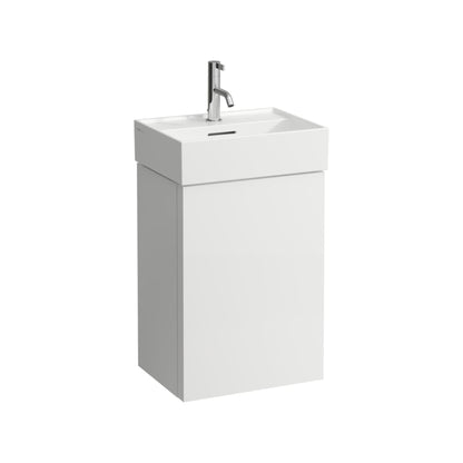Laufen Kartell 18" x 13" Matte White Wall-Mounted Bathroom Sink With 3 Faucet Holes