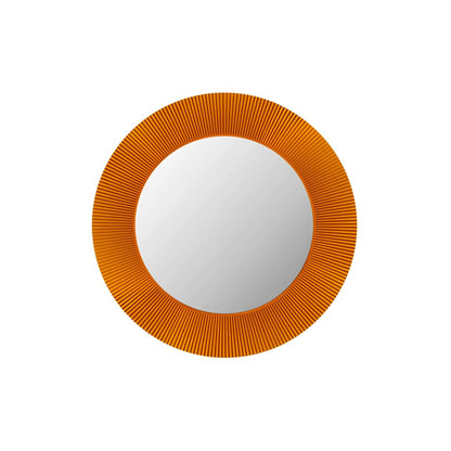 Laufen Kartell 31" Round Amber Polycarbonate "All Saints" Mirror