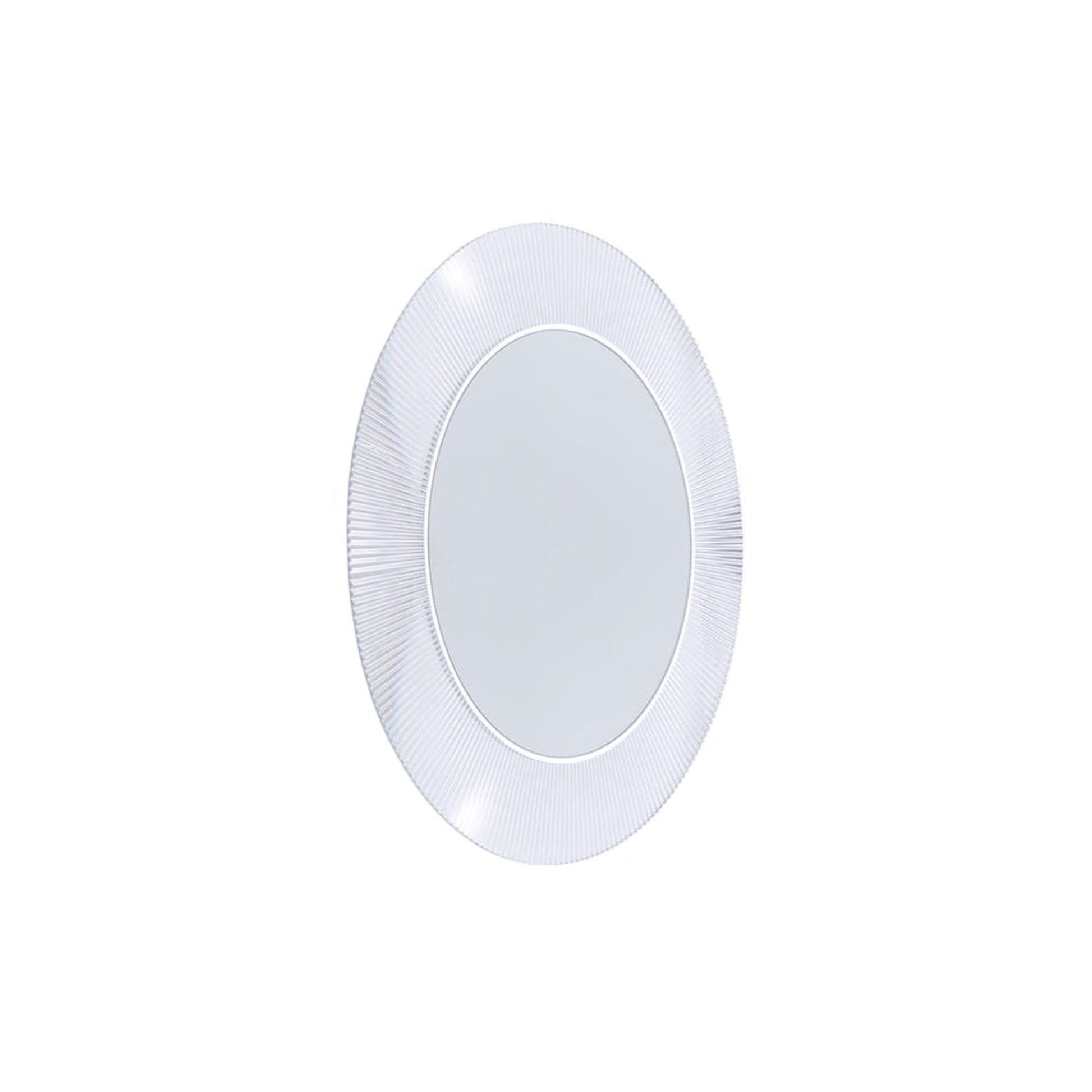 Laufen Kartell 31" Round Crystal Polycarbonate "All Saints" Mirror