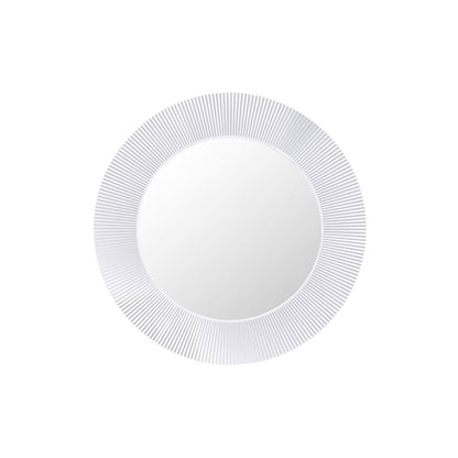 Laufen Kartell 31" Round Crystal Polycarbonate "All Saints" Mirror