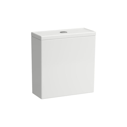 Laufen New Classic 15" Matte White Dual-Flush Toilet Tank