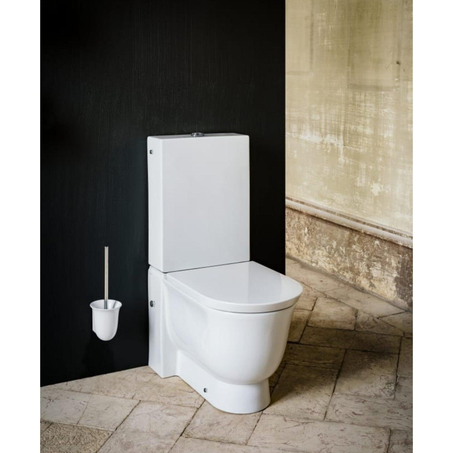 Laufen New Classic 15" White Dual-Flush Toilet Tank