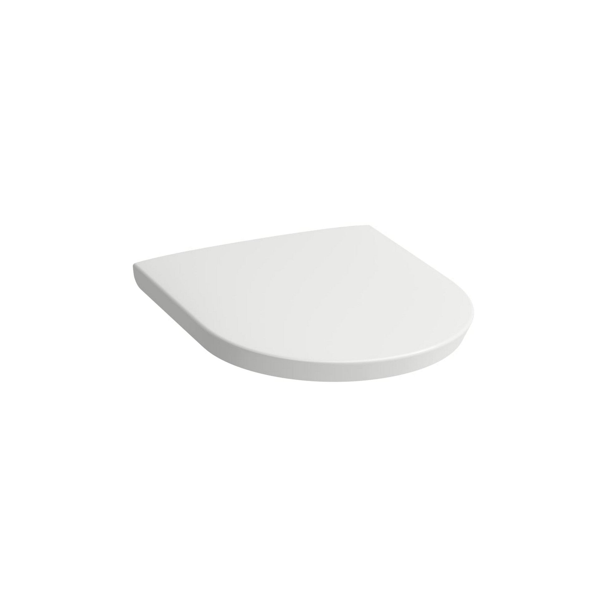Laufen New Classic 16" x 19" White Removable Toilet Seat and Cover With Lowering System
