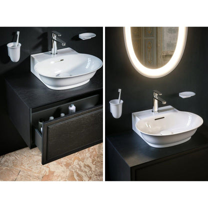 Laufen New Classic 31" 1-Drawer Blacked Oak Wall-Mounted Vanity for New Classic Bathroom Sink Model: H816852