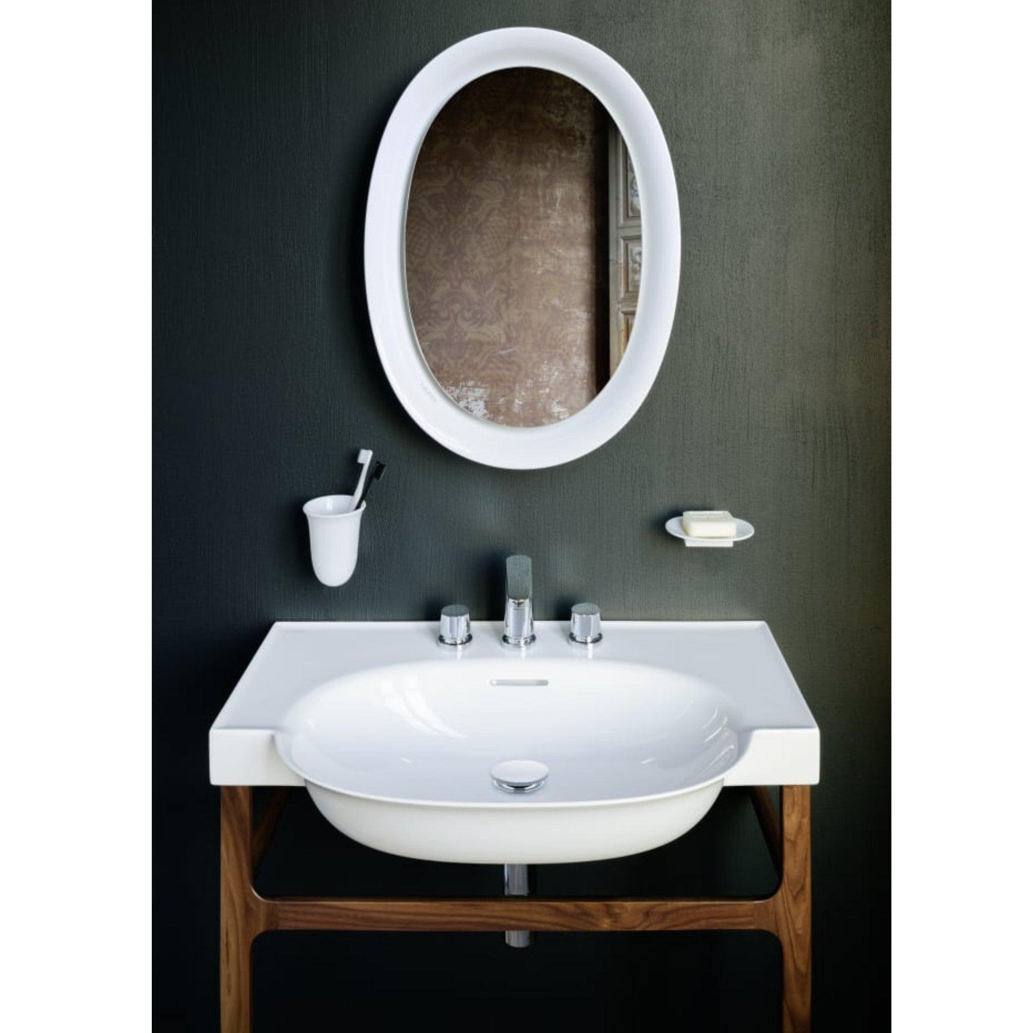 Laufen New Classic 31" Walnut Sink Stand - Thumbnail 2