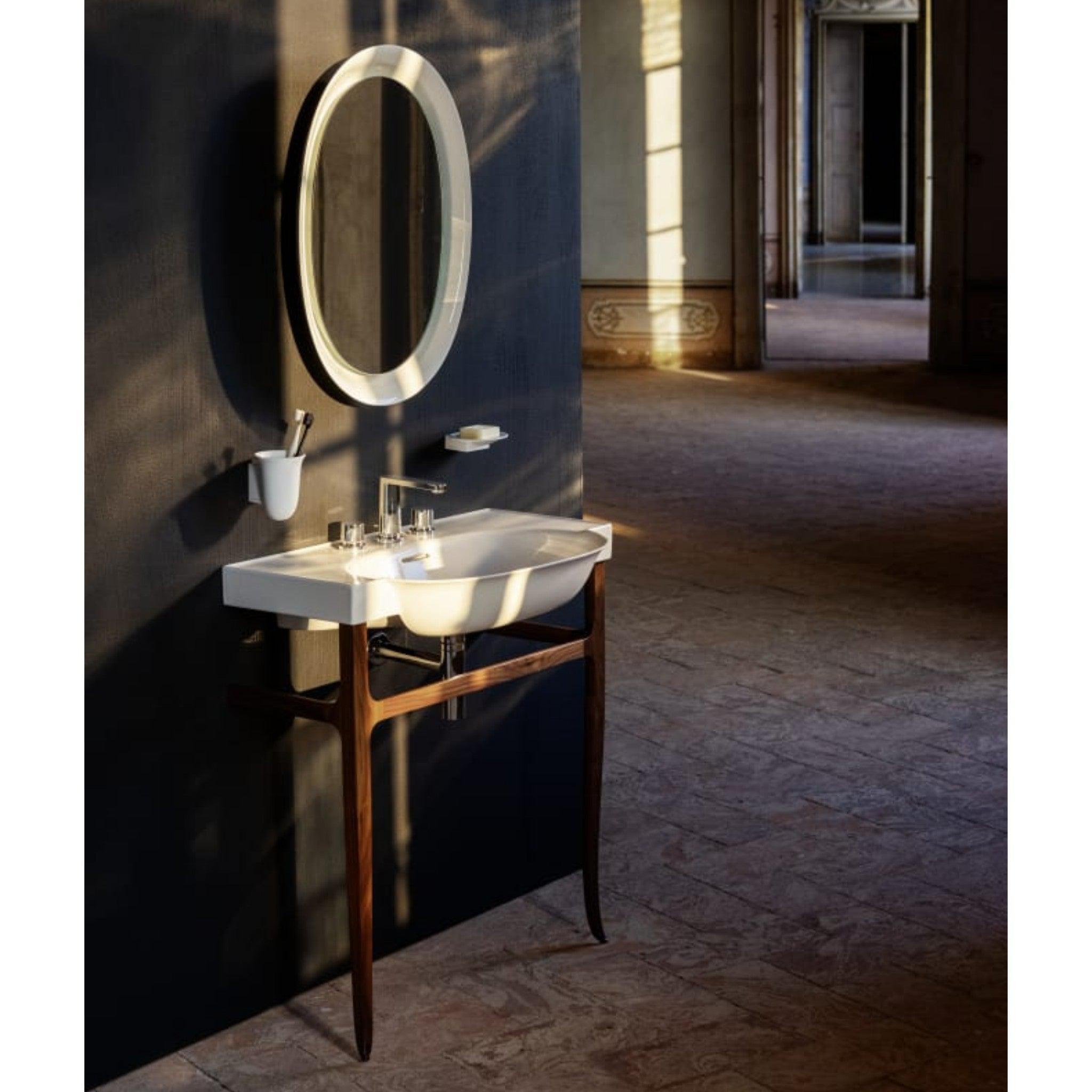 Laufen New Classic 31" Walnut Sink Stand - Thumbnail 3