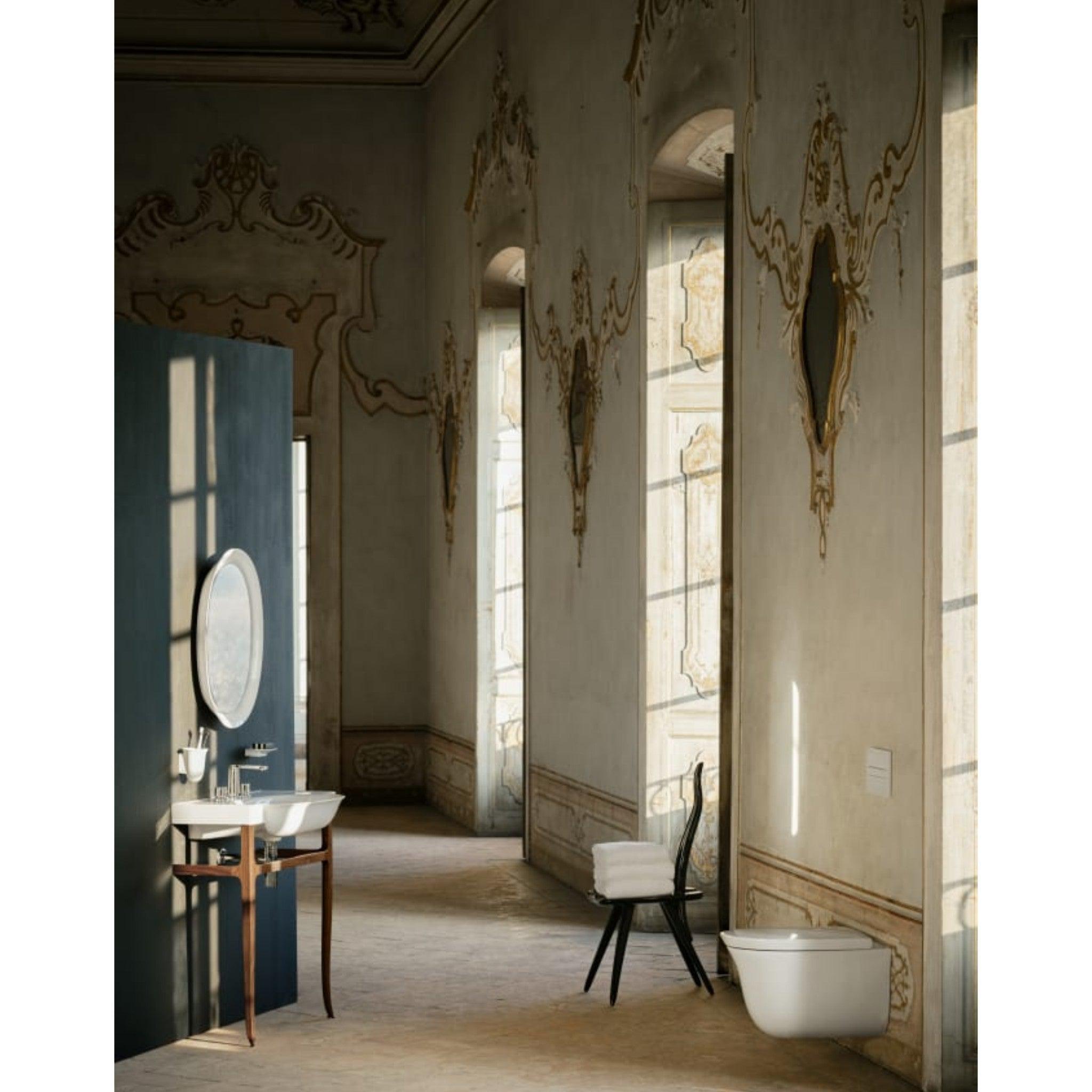 Laufen New Classic 31" Walnut Sink Stand - Thumbnail 4