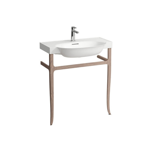 Laufen New Classic 31" Walnut Sink Stand for New Classic Bathroom Sink Model: H813855