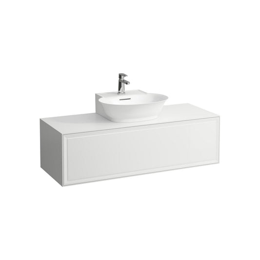 Laufen New Classic 46" 1-Drawer White Wall-Mounted Vanity for New Classic Bathroom Sink Model: H816852