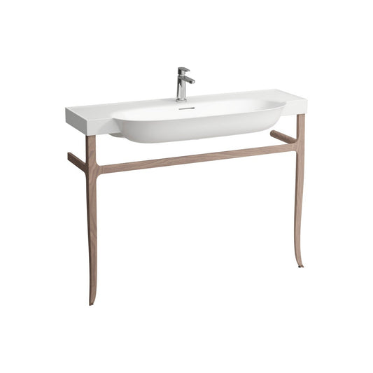 Laufen New Classic 46" Walnut Sink Stand for New Classic Bathroom Sink Model: H813858