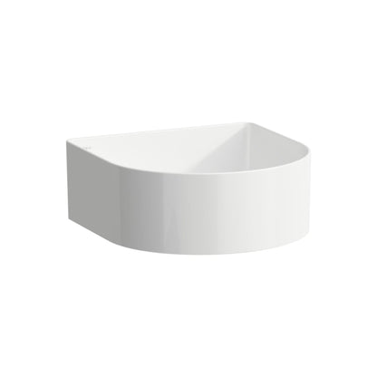 Laufen Sonar 13" Matte White Ceramic Vessel Bathroom Sink