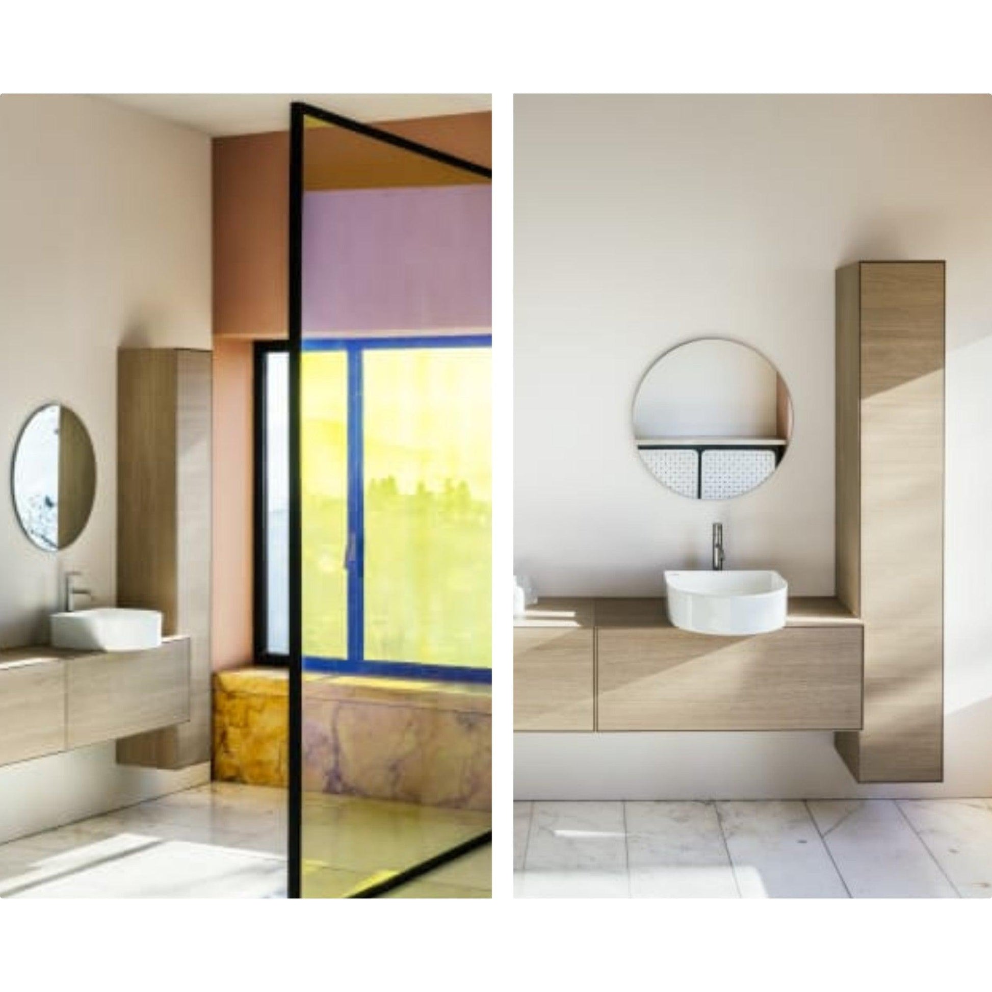 Sonar bathroom collection by Patricia Urquiola for Laufen