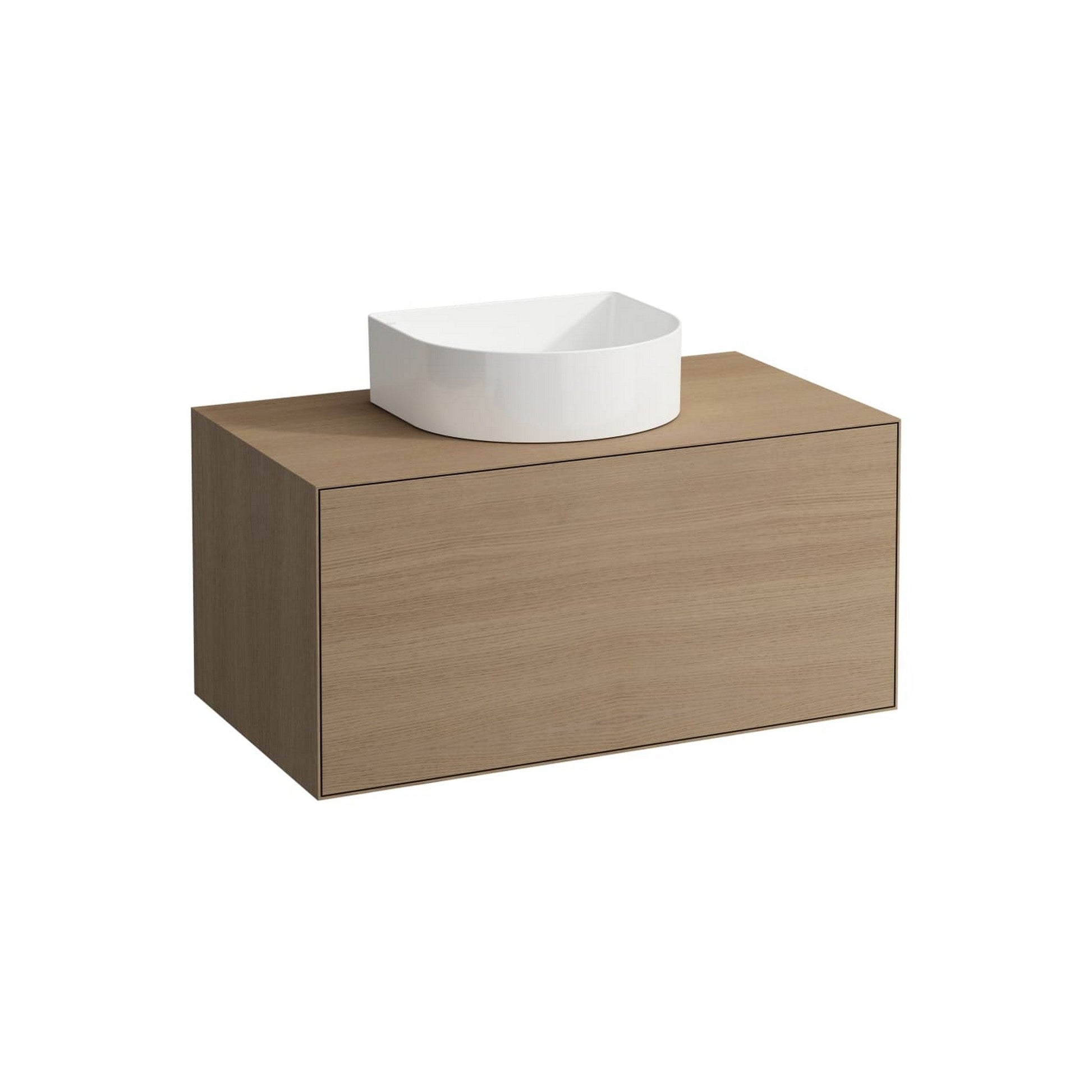 Laufen Sonar 16" Matte White Ceramic Vessel Bathroom Sink