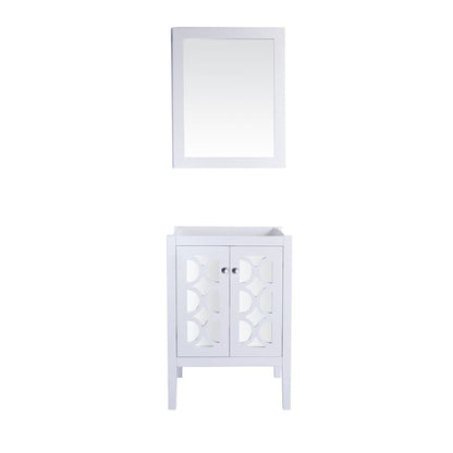 Laviva Mediterraneo 24" Freestanding Vanity Base in White Finish